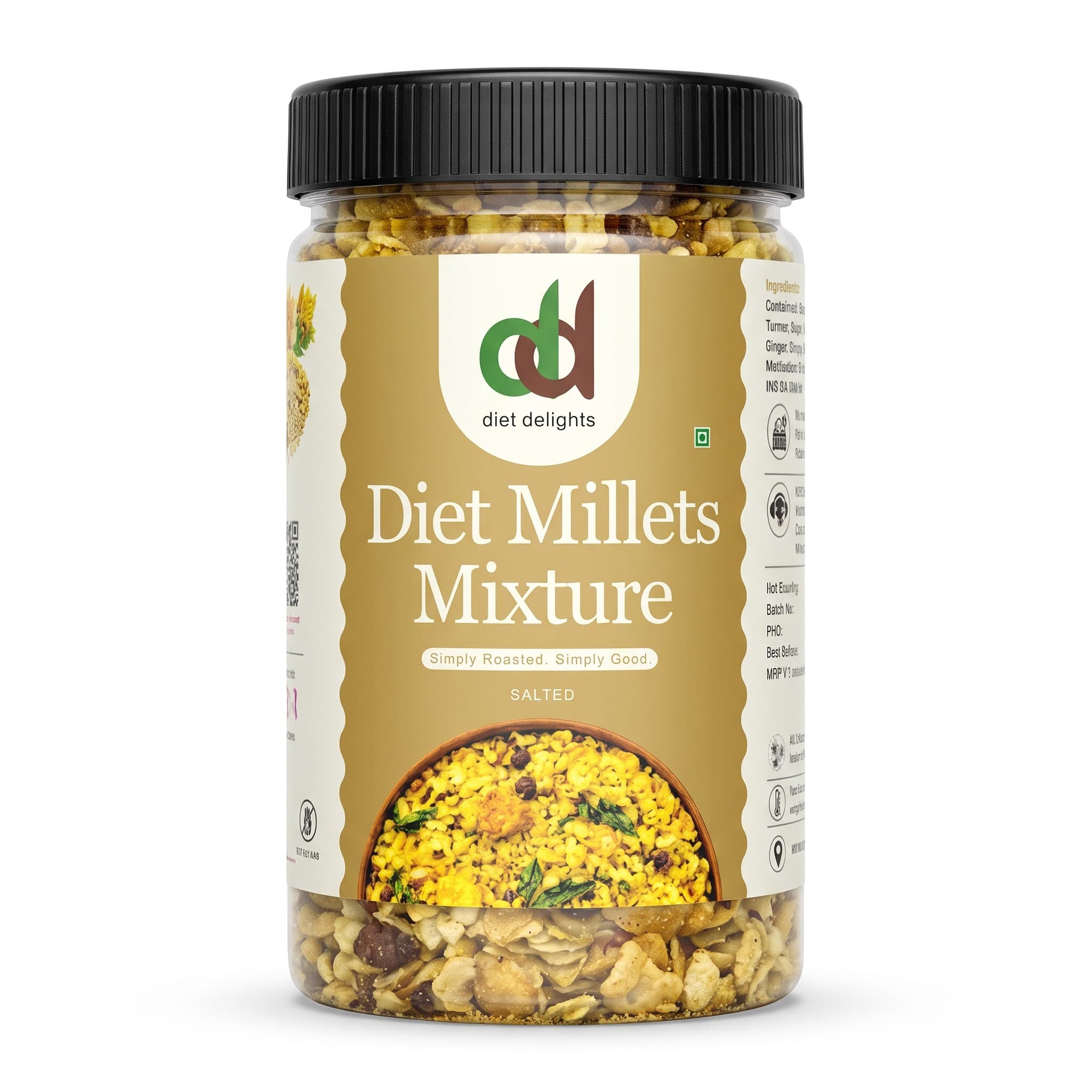 Diet Millets Mixture Salted jar — Diet Delights