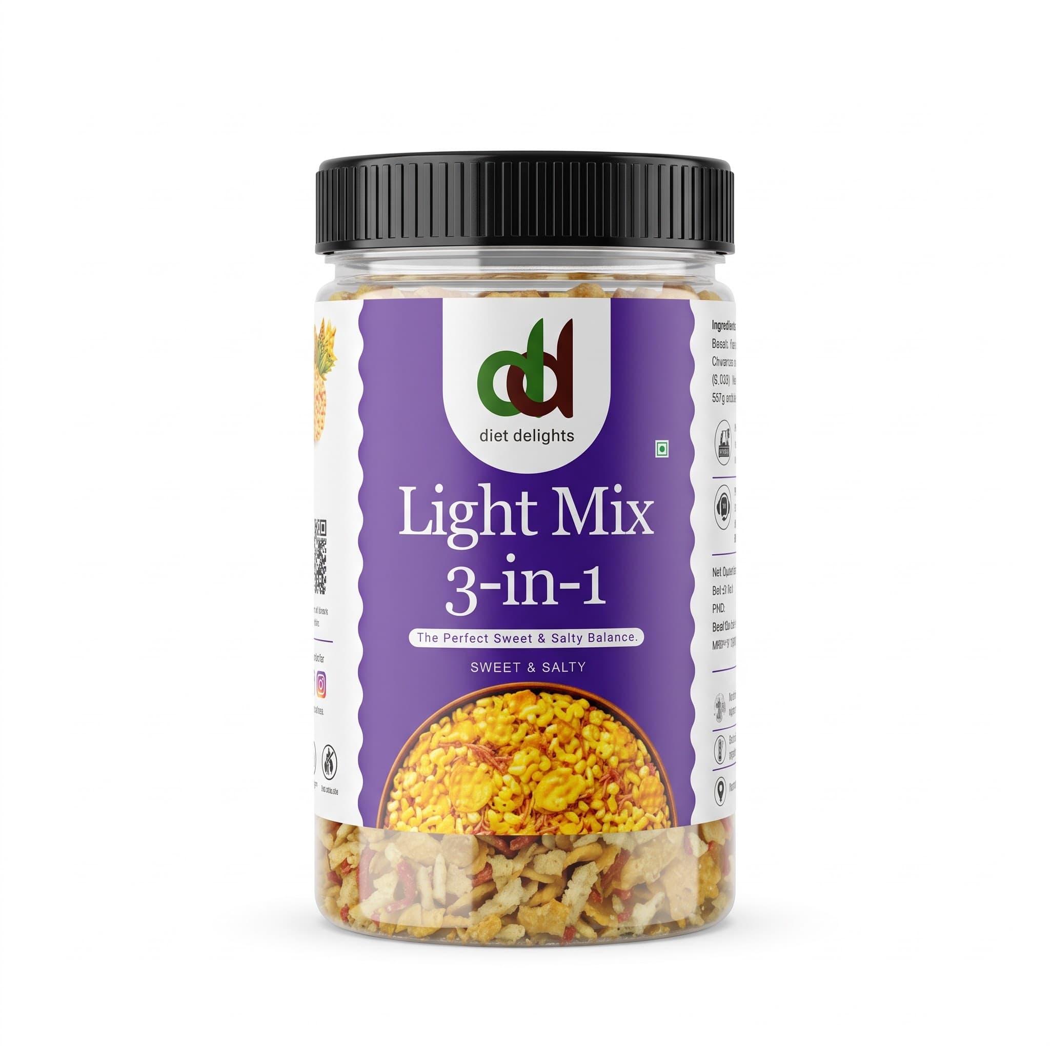 Light Mix 3-in-1 Sweet & Salty jar — Diet Delights