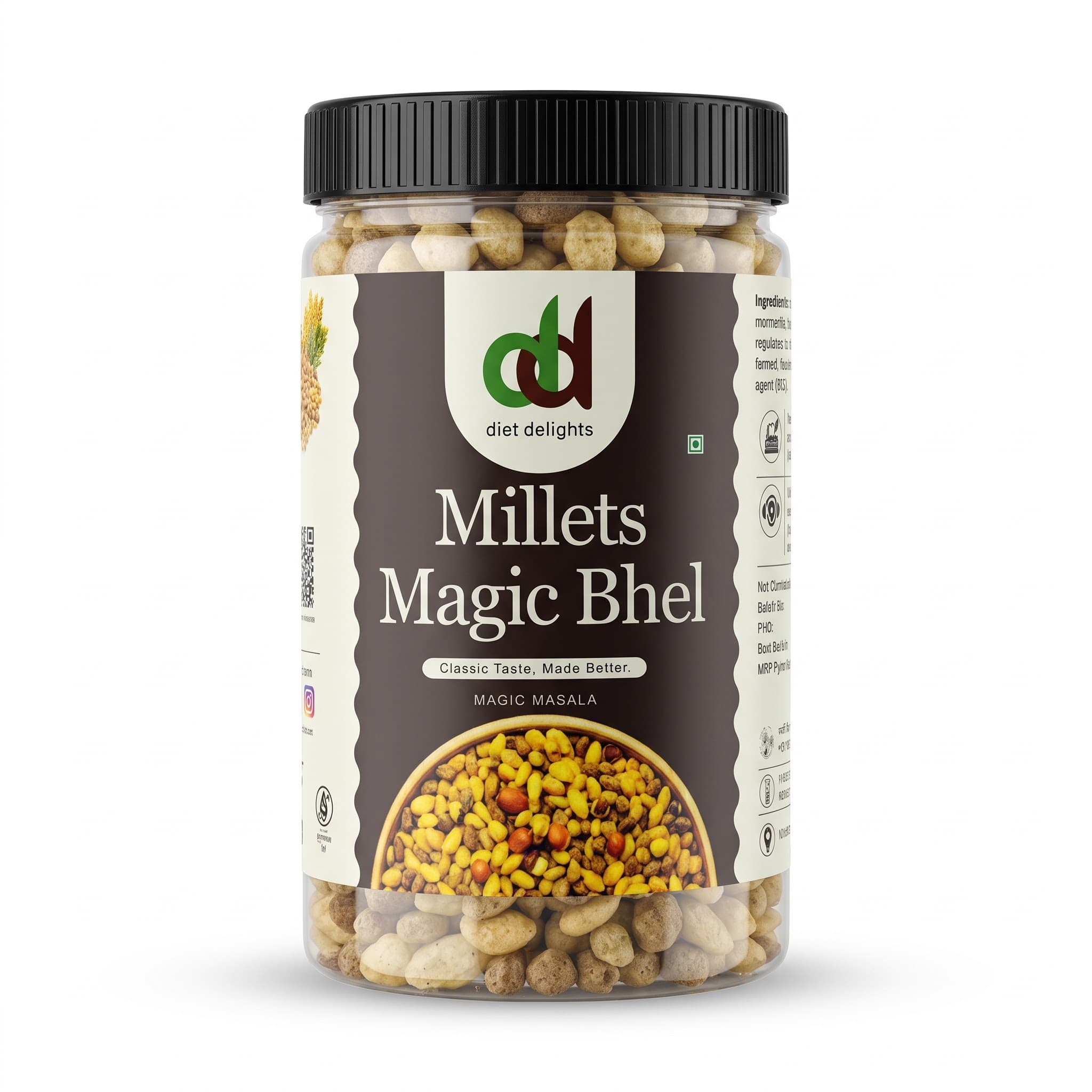 Millets Magic Bhel Magic Masala jar — Diet Delights