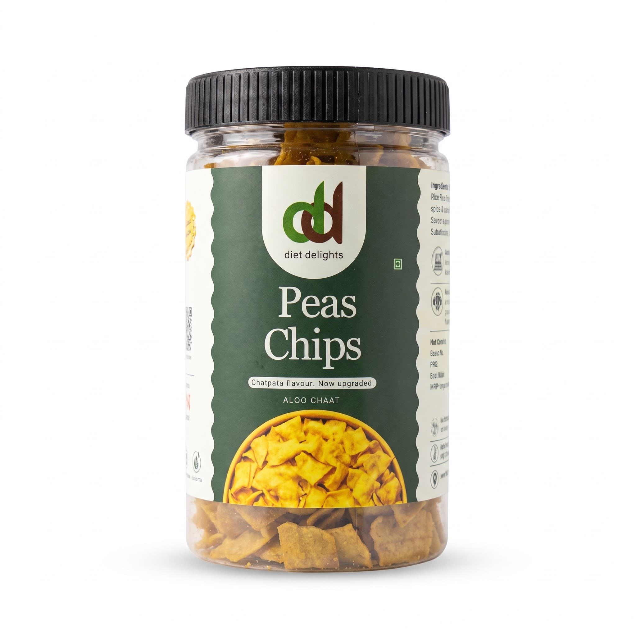 Peas Chips Aloo Chaat jar — Diet Delights