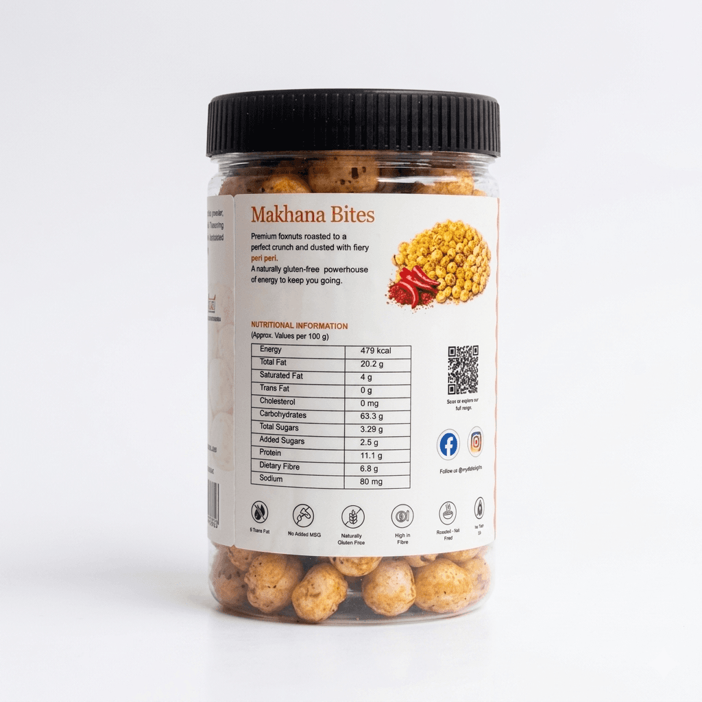 Makhana Bites Nutrition