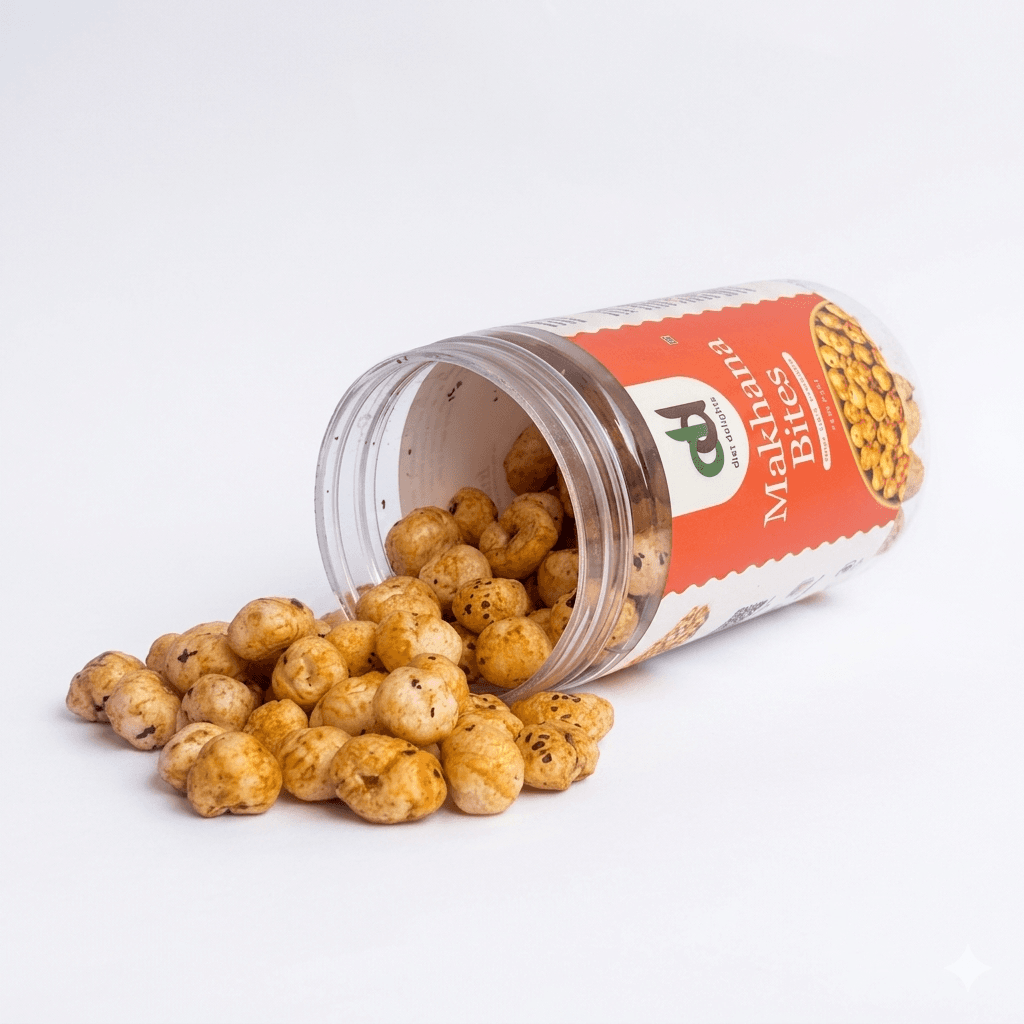 Makhana Bites Open jar