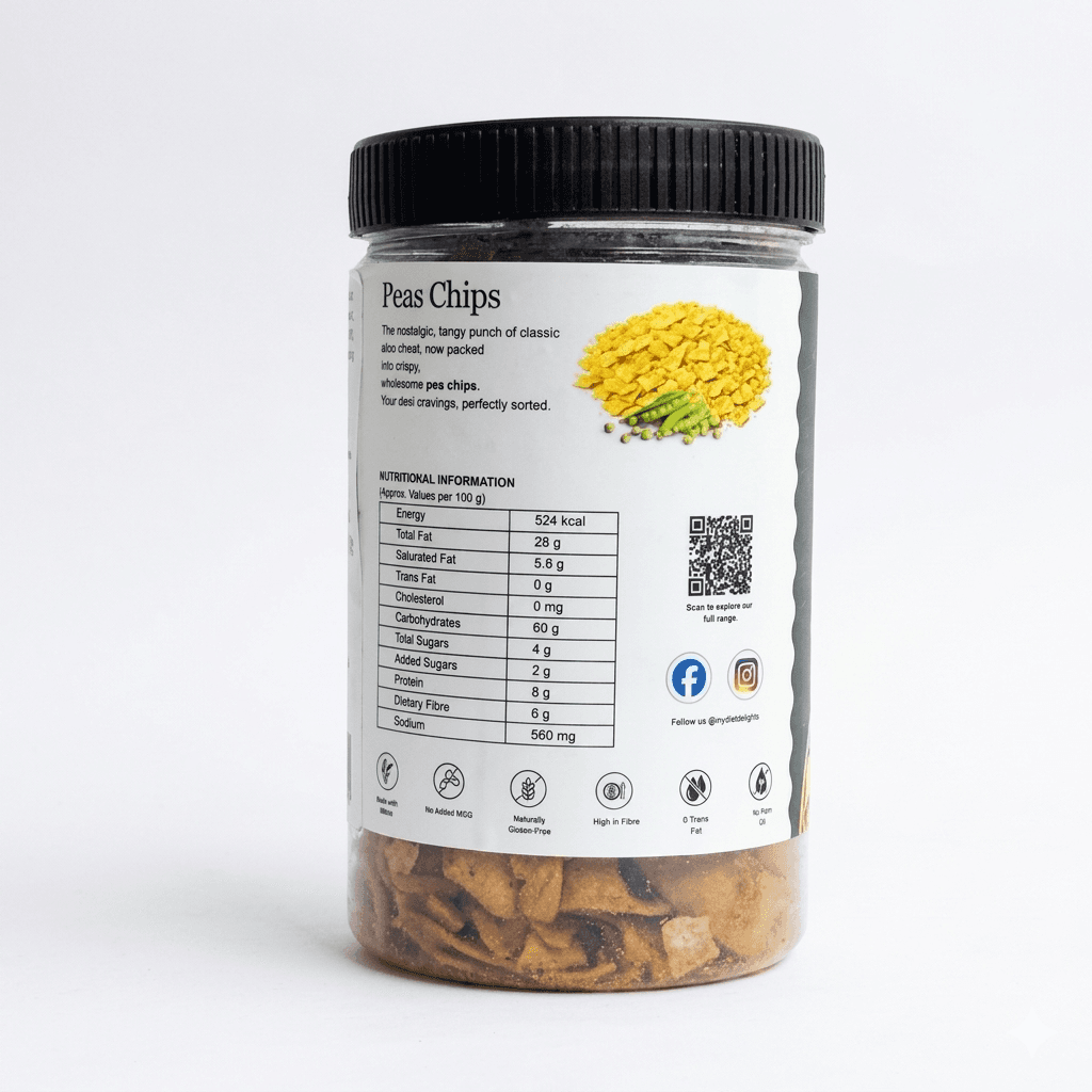 Peas Chips Nutrition