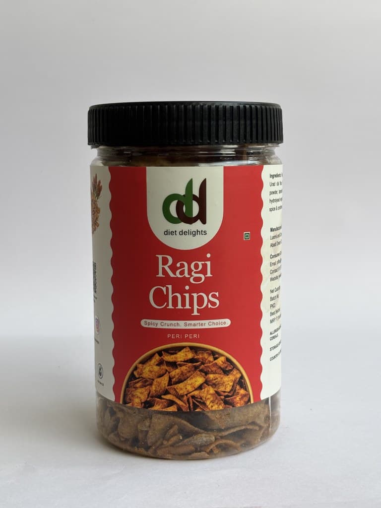 Ragi Chips Peri Peri — Jar — Diet Delights