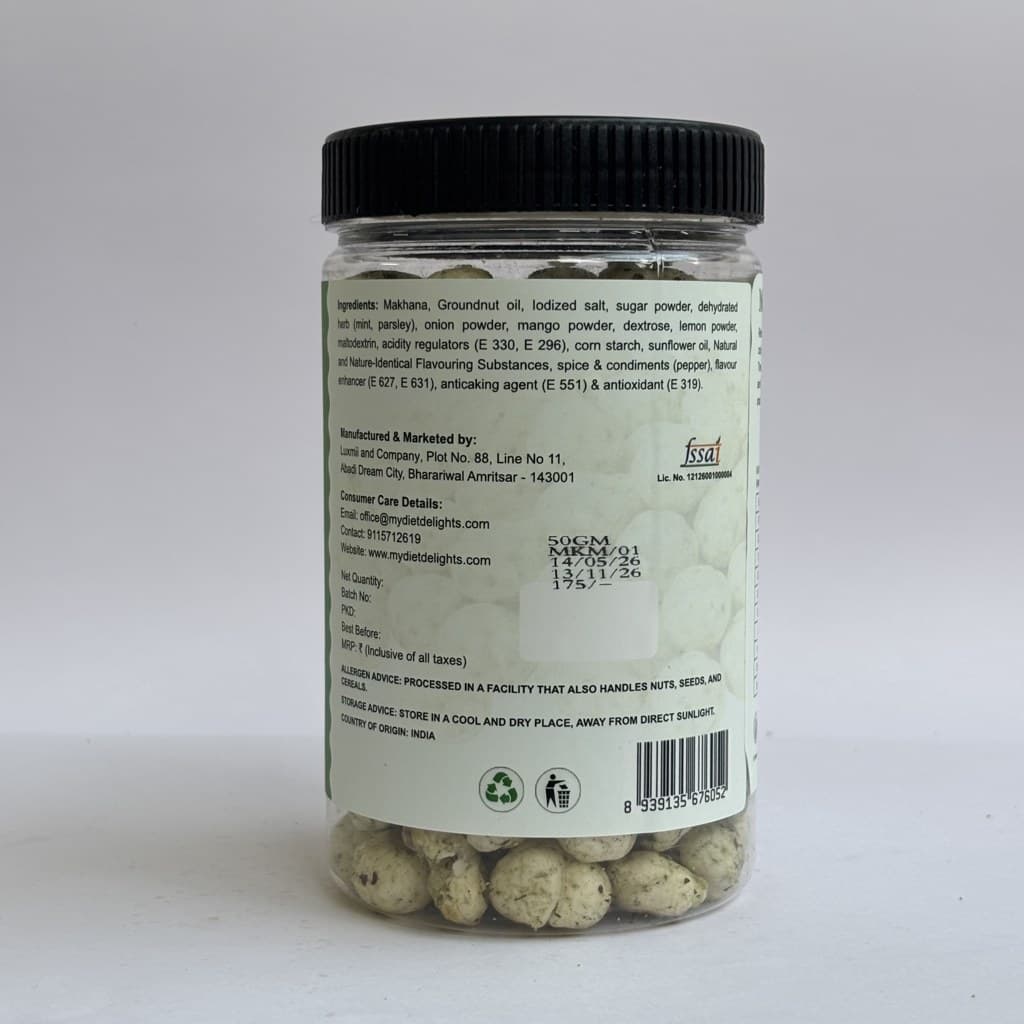 Makhana Bites Ingredients
