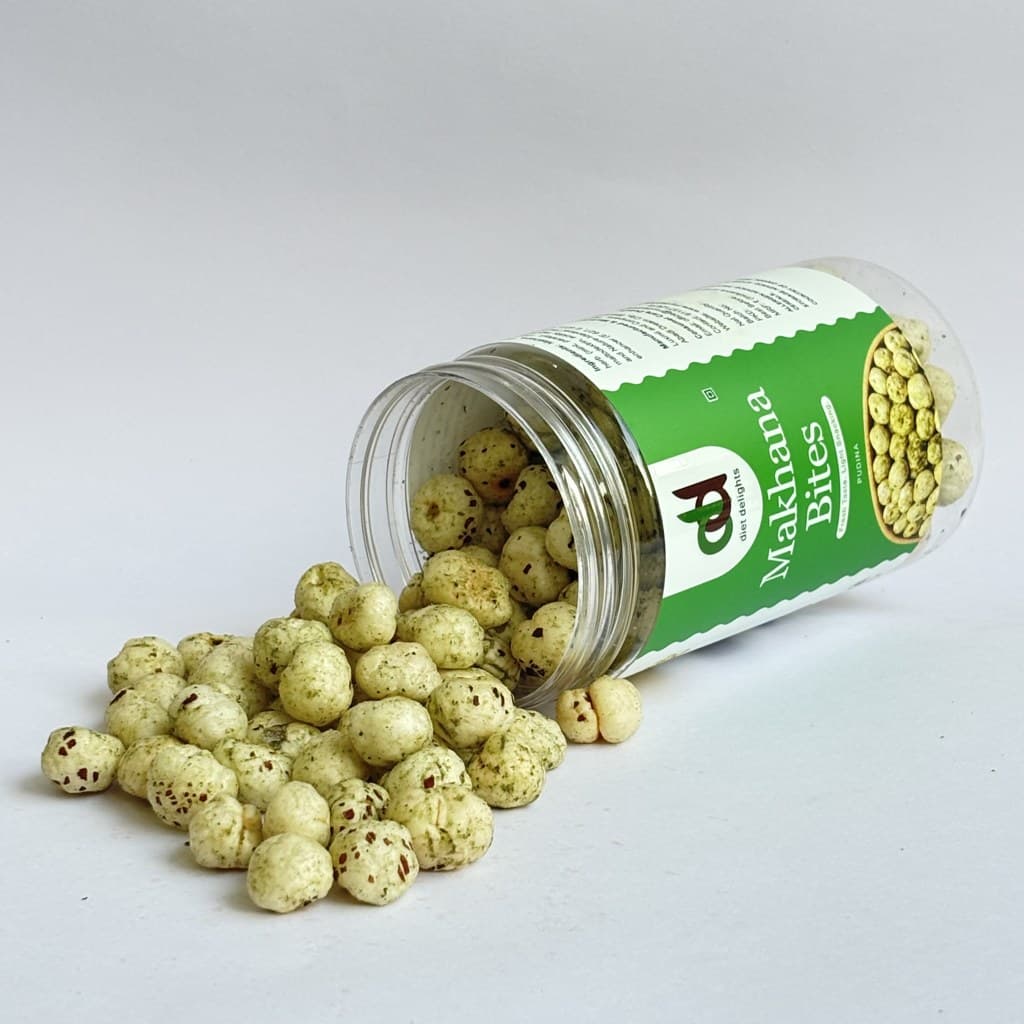 Makhana Bites Open jar