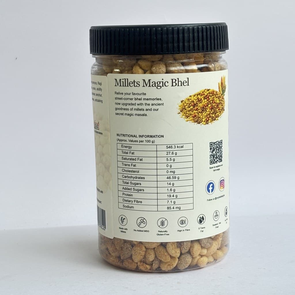 Millets Magic Bhel Nutrition