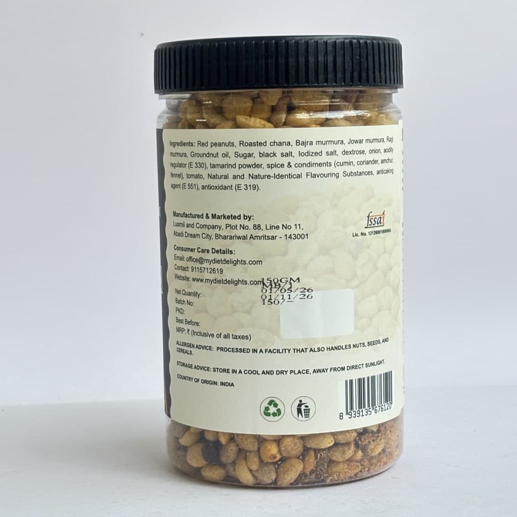 Millets Magic Bhel Ingredients